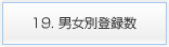 19. 男女別登録数